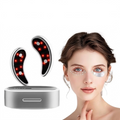 Led Red Light Eye Care Therapy EMS Pulse Micro-Current Device Eye Massager to Relieve Fatigue for Treatment under Eye Wrinkle